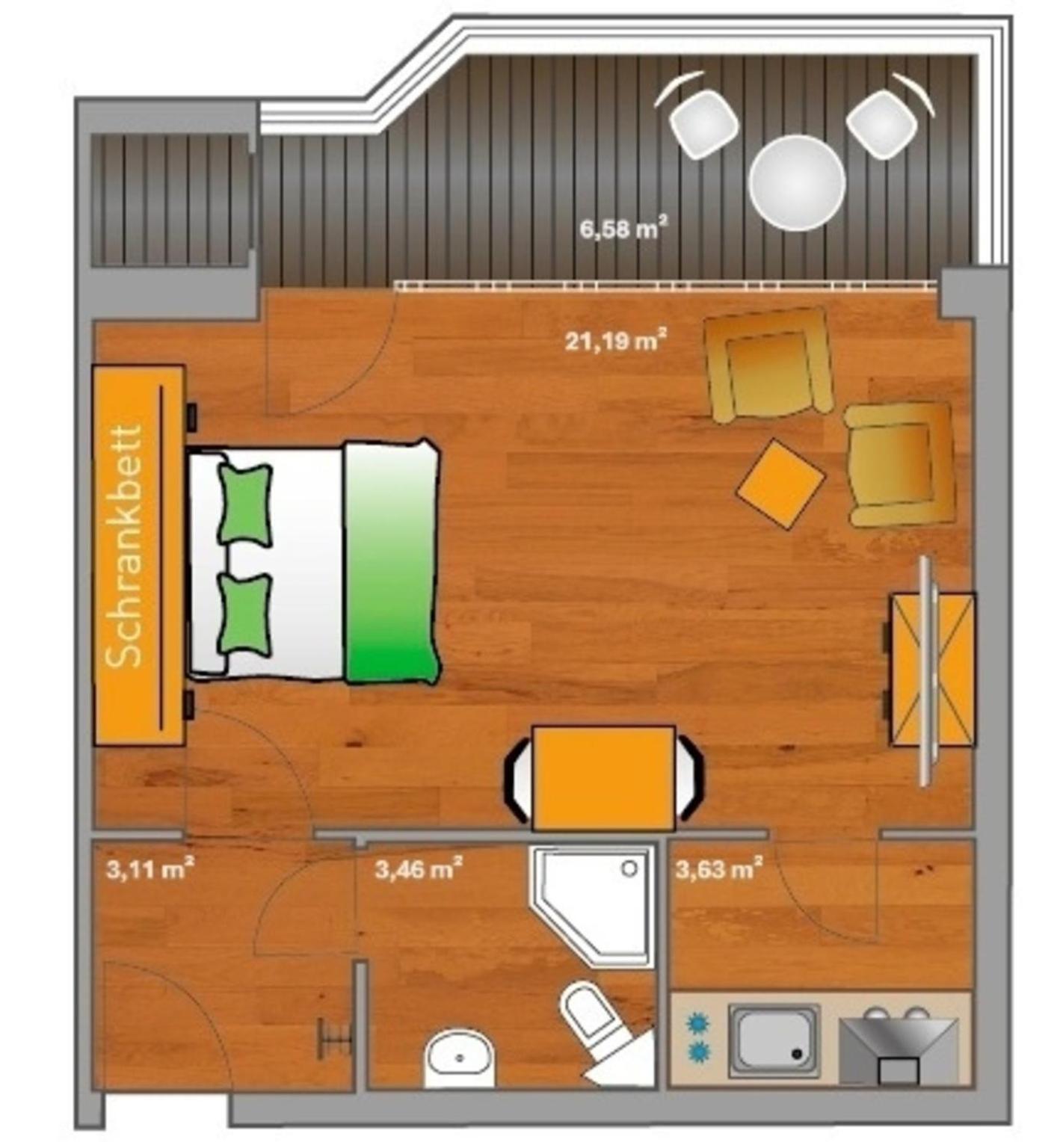Ancora Marina Haus 2 Nr 02, Typ 2 Leilighet Neustadt in Holstein Eksteriør bilde